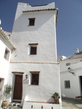 Photo of the newly renovated house which was once a ruin